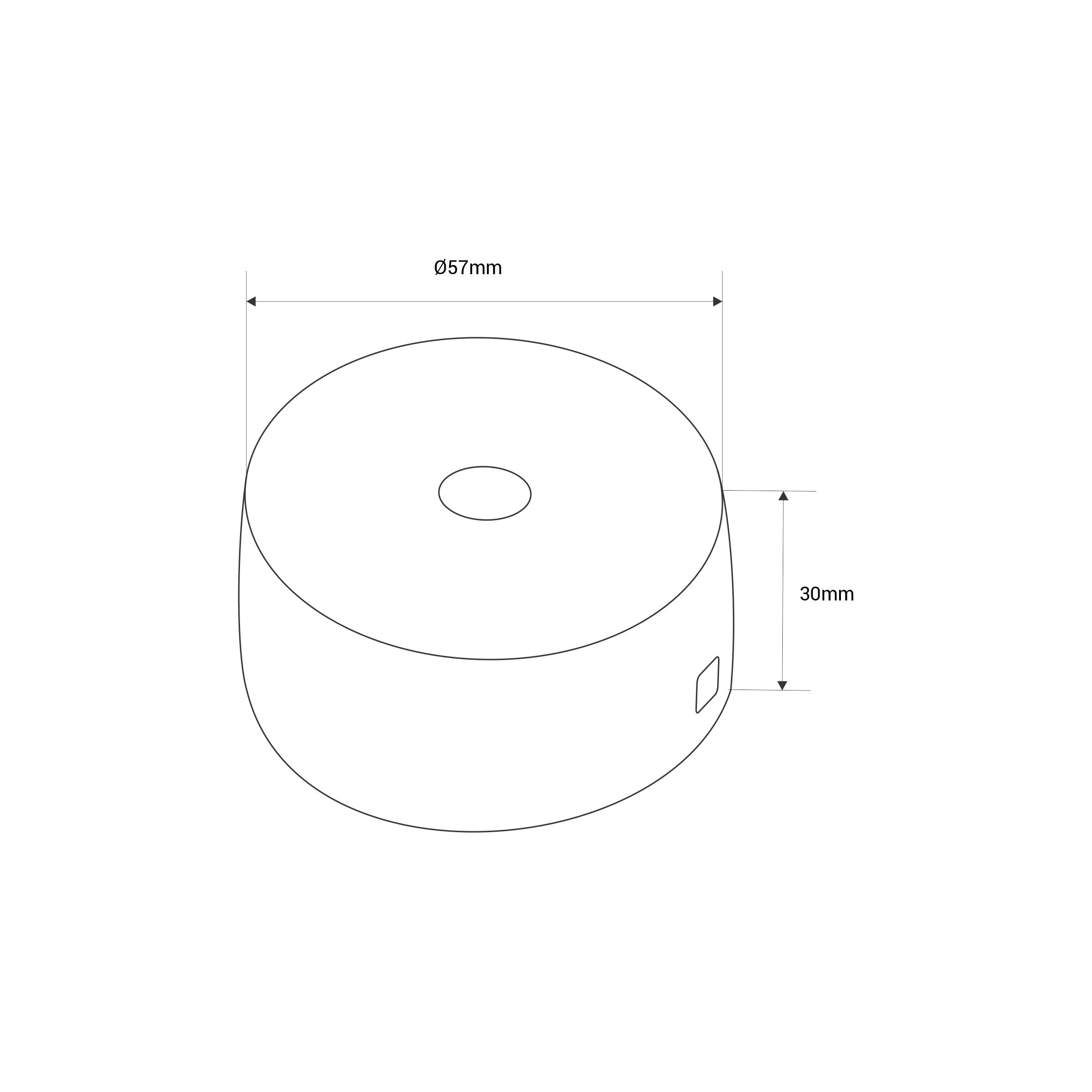 Florón para luminarias lineales LED B9010 / B9020 / B9030 / B9040 / B9050 (2)