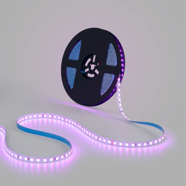 LED Strip 48V DC - RGBWW - 12W/m - 10mm - IP20 -10m -90LED/m ...