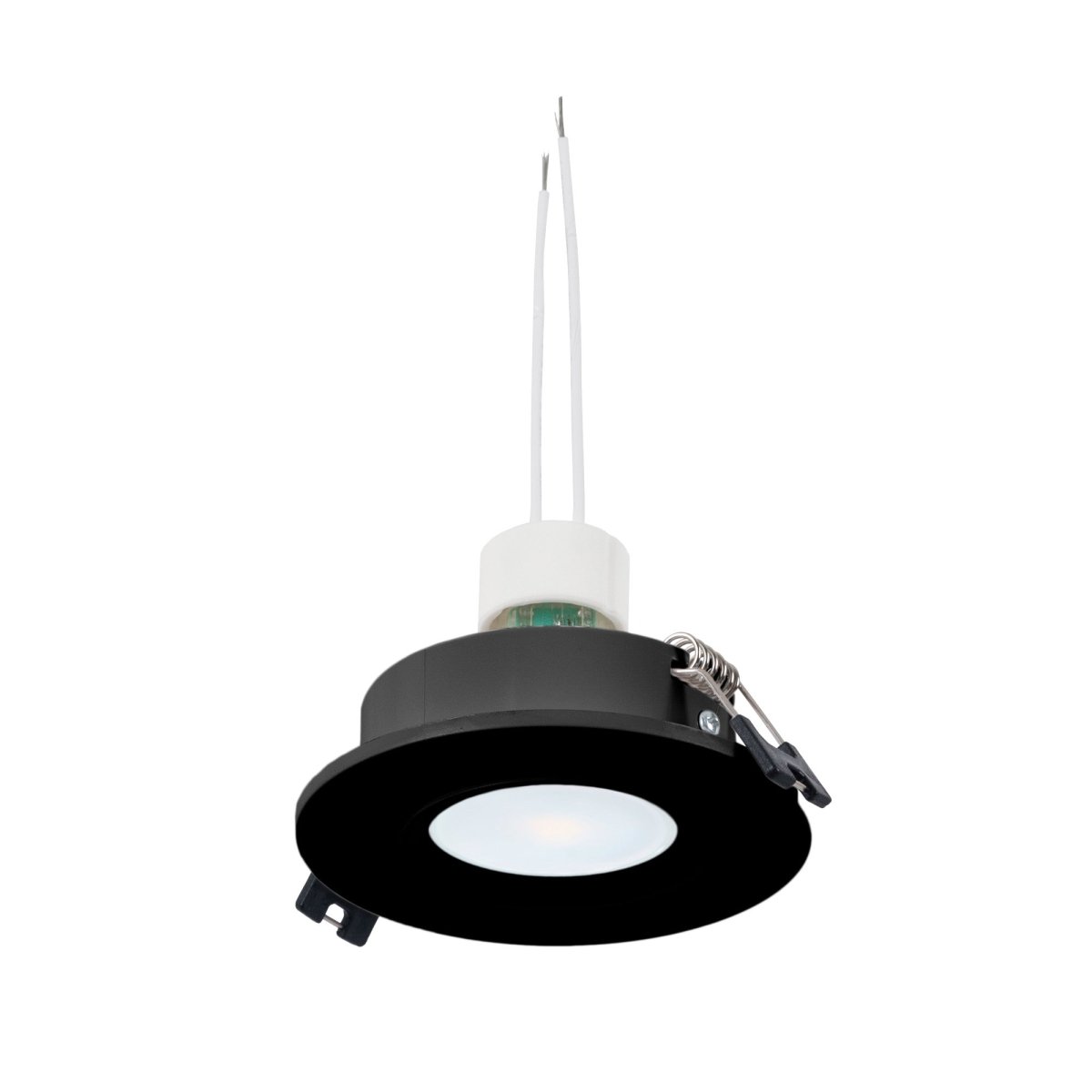 KIT Aro empotrable basculante Ø90mm + Bombilla GU10 6W + Portalámparas - Barcelona Led-