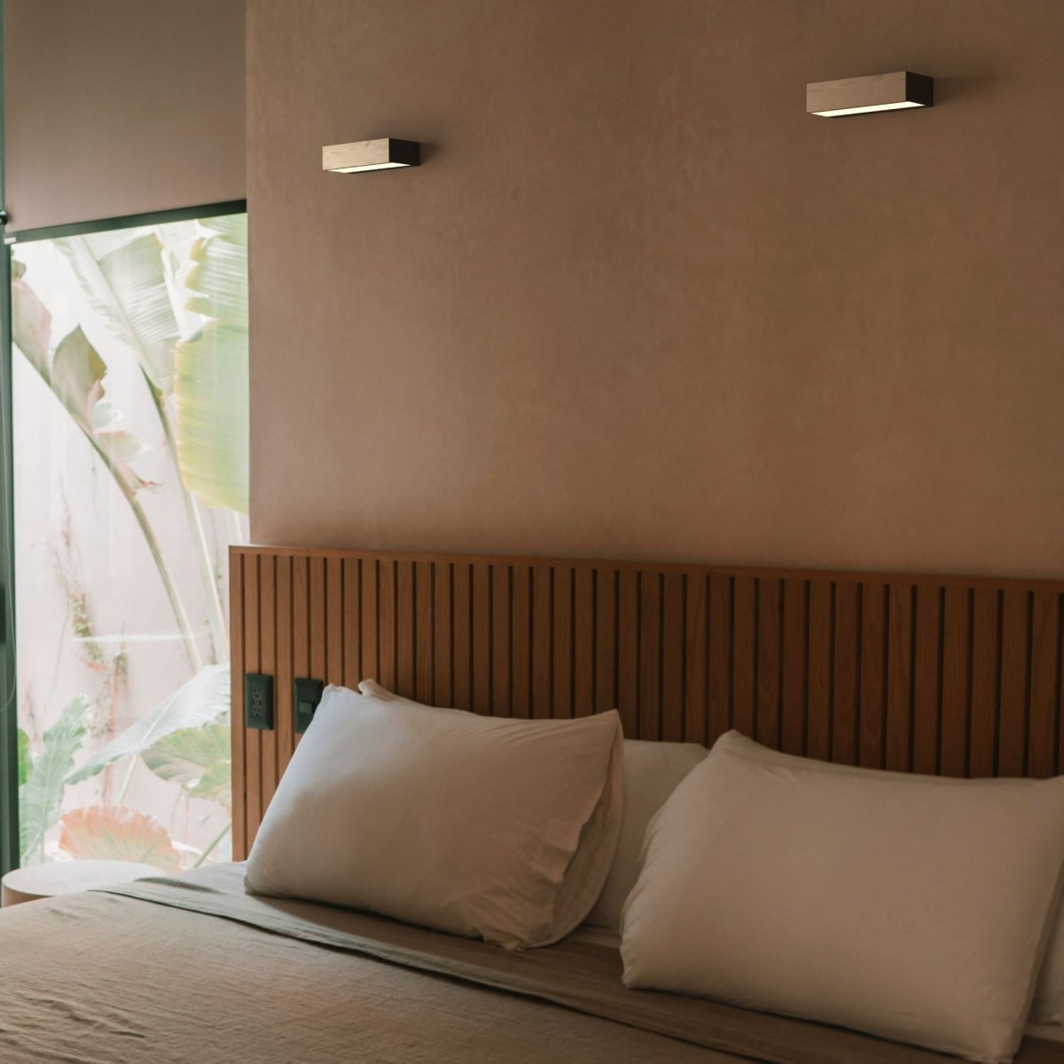 Aplique pared madera "VACC" - 7W - 2700K - 20cm - Barcelona Led-Decoración