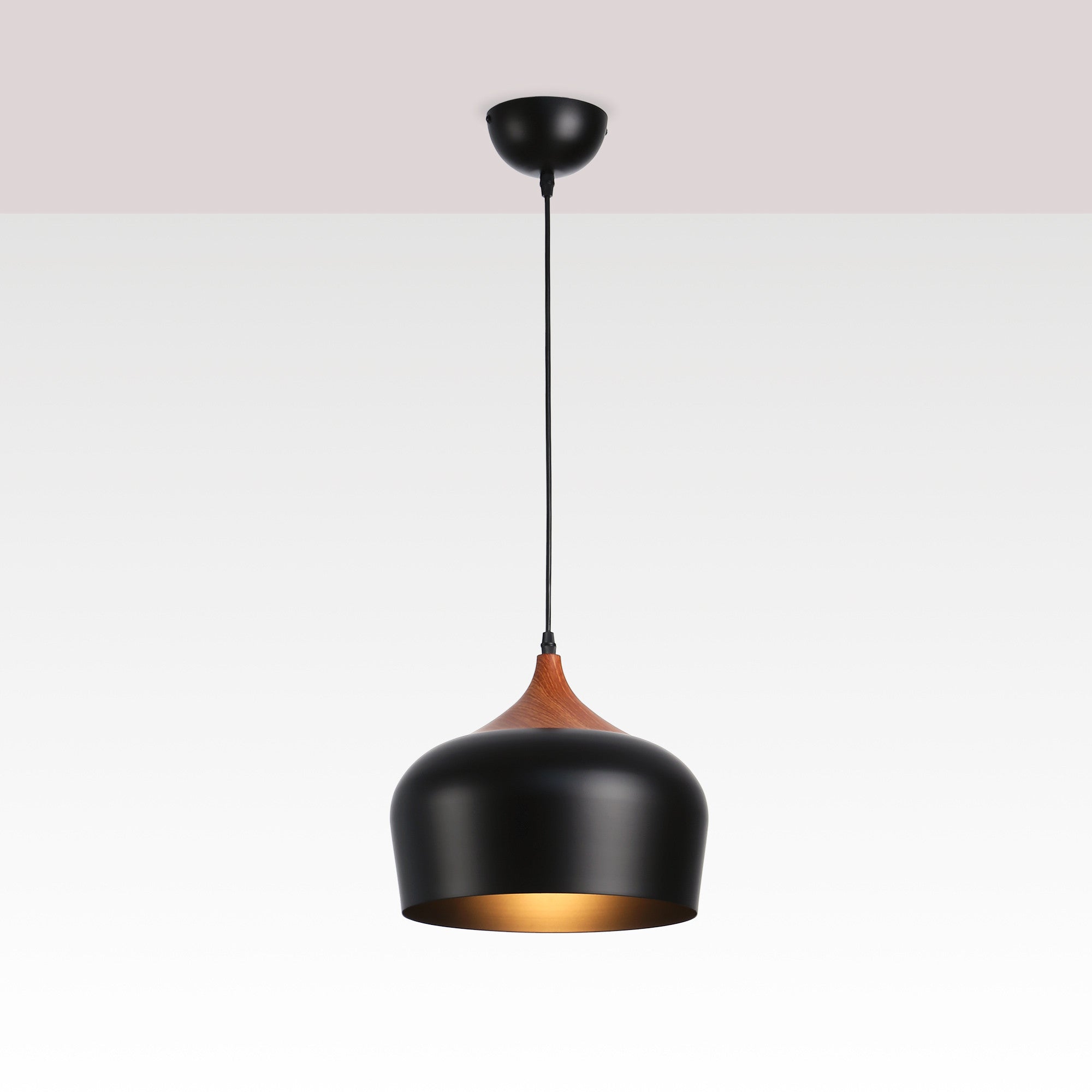 Lampara colgante nórdica "Hollies" - Metal - E27 (22)