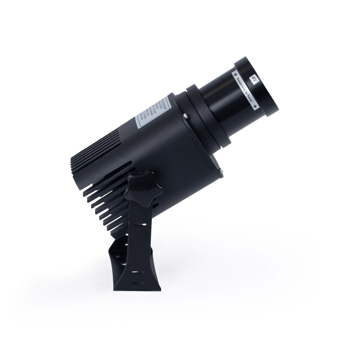 Proyector de logos LED GOBO 20W - Óptica 45° - Exterior - Rotativo - Barcelona Led-Signage
