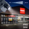 Proyector de logos LED GOBO 30W - Óptica 45° - Exterior - Rotativo 2