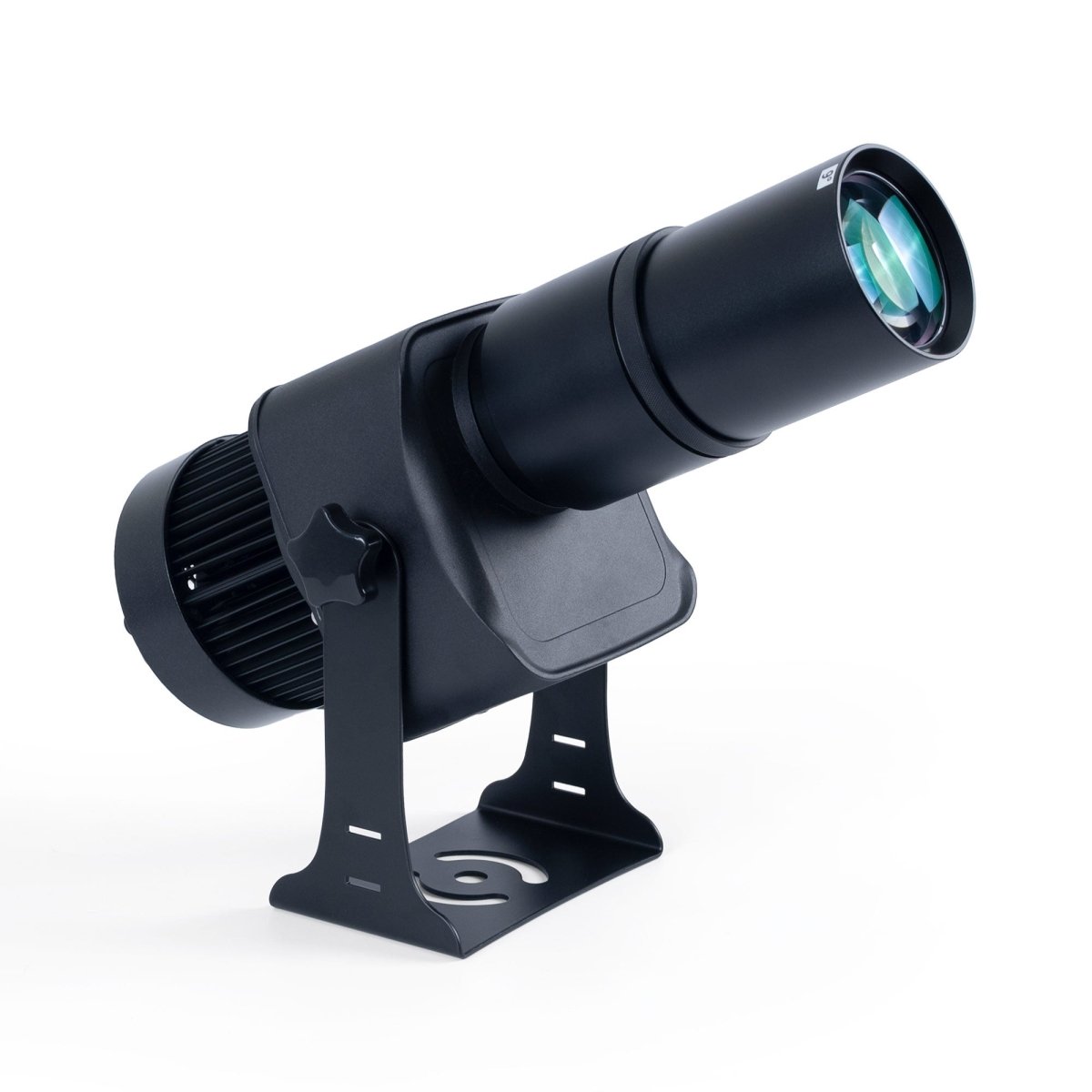 Proyector de logos LED GOBO 100W - Óptica 9° - Exterior - Rotativo - Barcelona Led-Signage