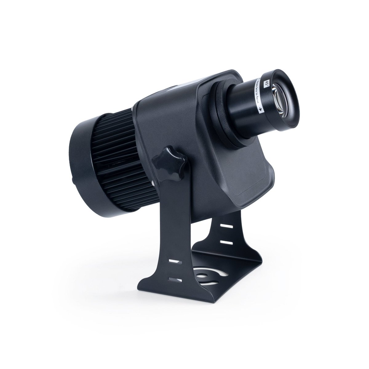 Proyector de logos LED GOBO 100W - Óptica 45° - Exterior - Rotativo - Barcelona Led-Signage