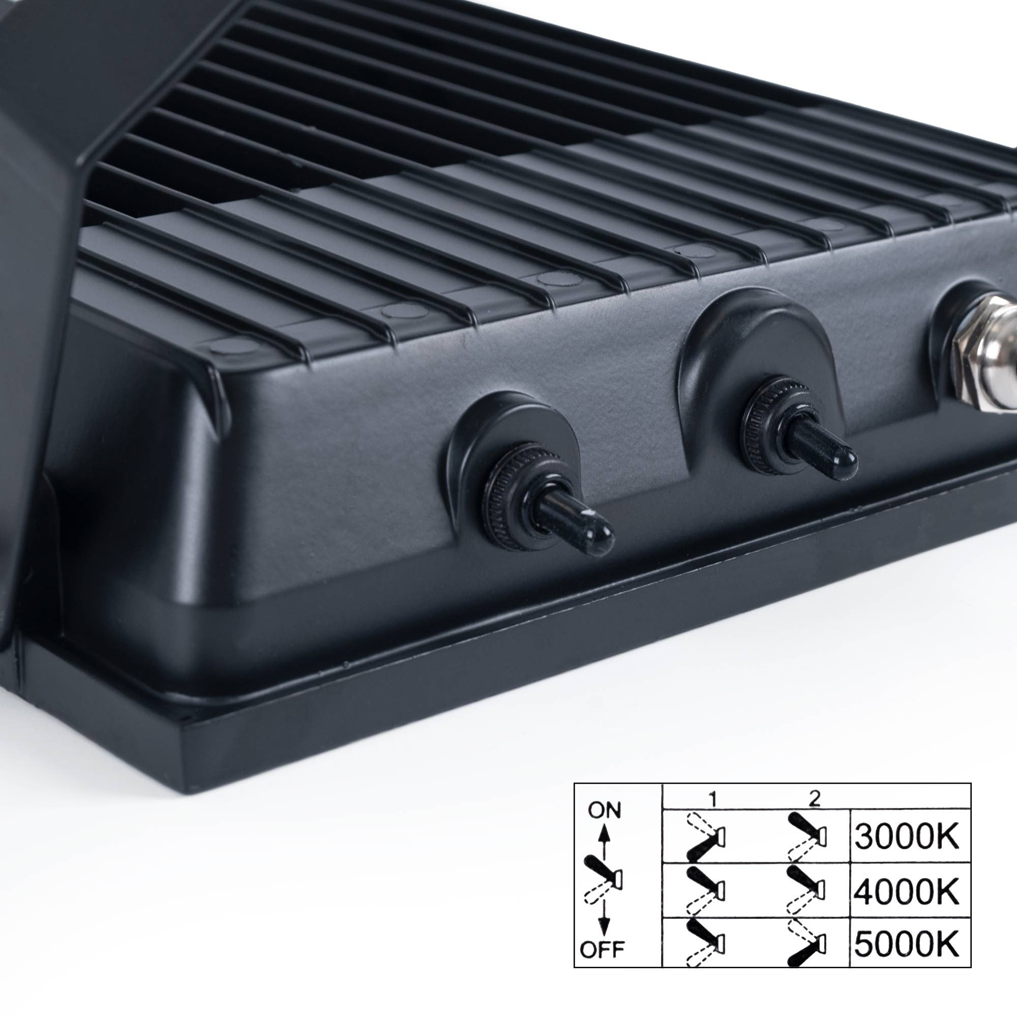 Proyector LED exterior 50W CCT - Serie "PRO" - 110lm/W - IP66 (6)