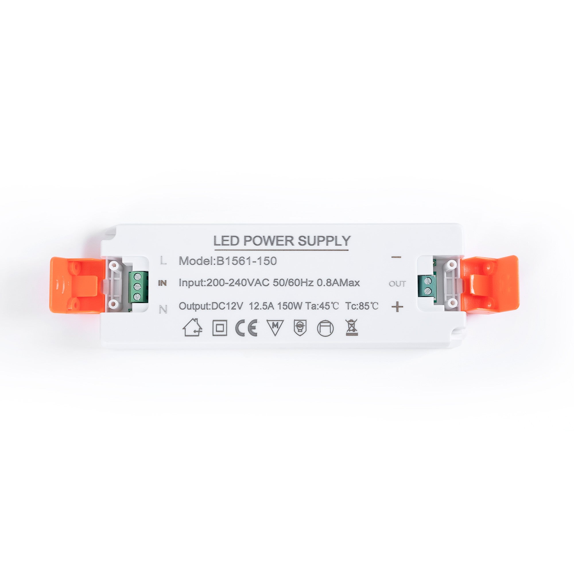 Fuente de alimentación ultra slim 12V - 150W - 12.5A - IP20 (2)