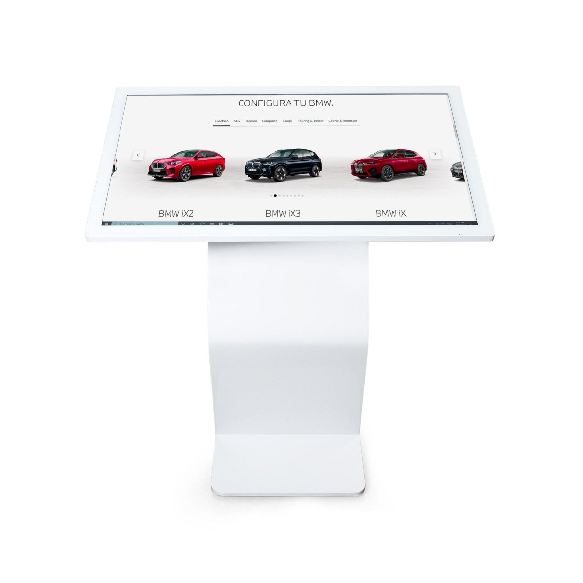 Display publicitario - Digital Kiosk 43" - Pantalla Táctil - Interior - 16GB - Base "K" - Barcelona Led-Signage