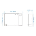 CCT Controller - 12-36V DC - 2 channels - 15A/channel - RF 2.4GHz - PUSH dimmer - Skydance 5