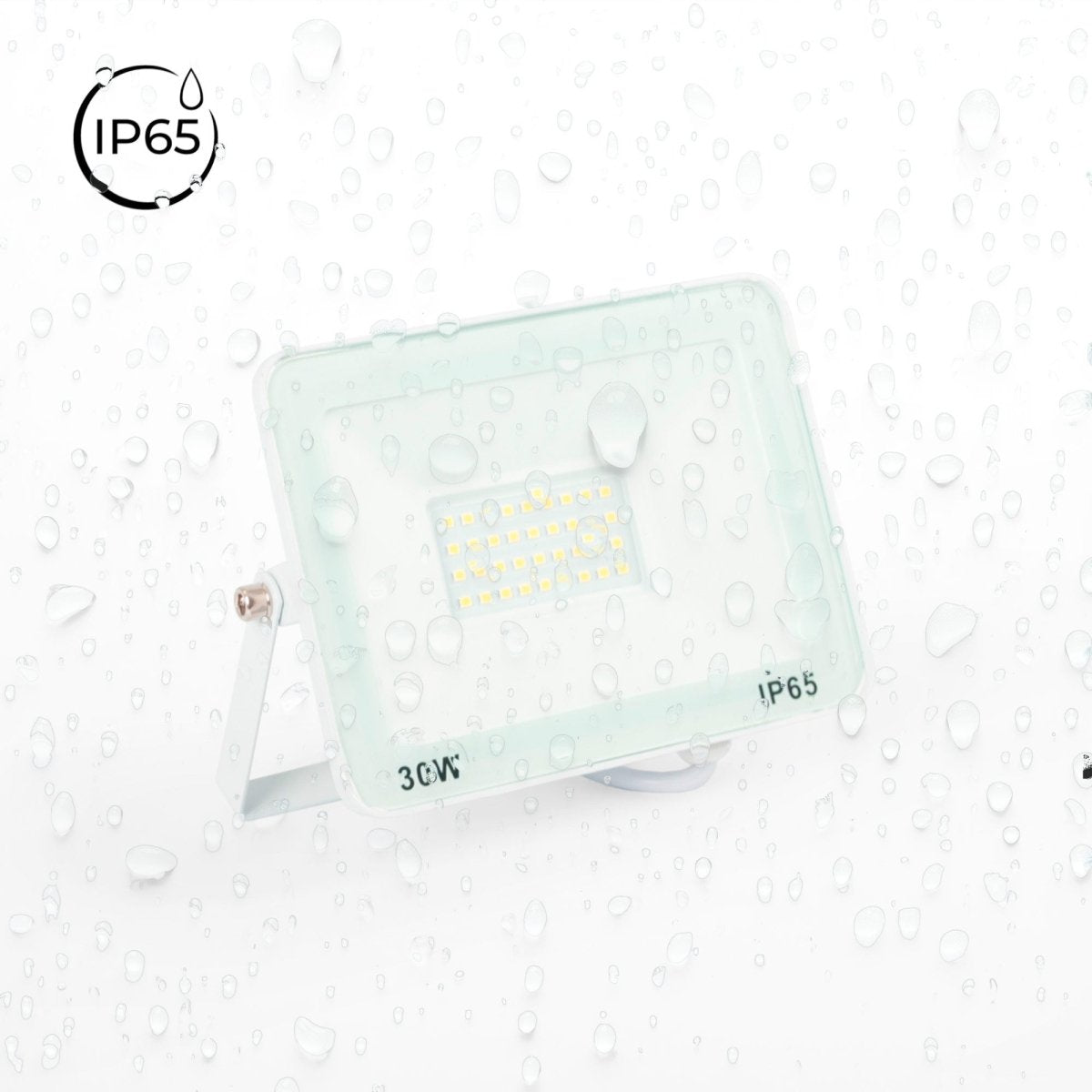 Proyector LED exterior 30W - 95lm/W - IP65 - Blanco - Barcelona Led-