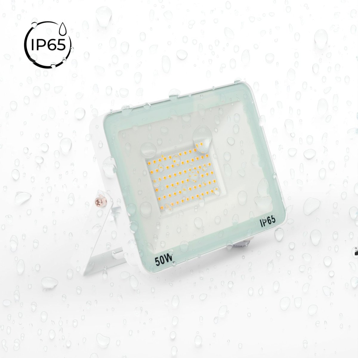 Proyector LED exterior 50W - 95lm/W - IP65 - Blanco - Barcelona Led-