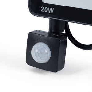 Proyector LED exterior con sensor de movimiento PIR - 20W - IP65 (7)