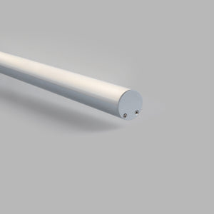 Perfil de aluminio para tira LED ≤ 13mm - Superficie - ø 28mm - 2 metros (10)