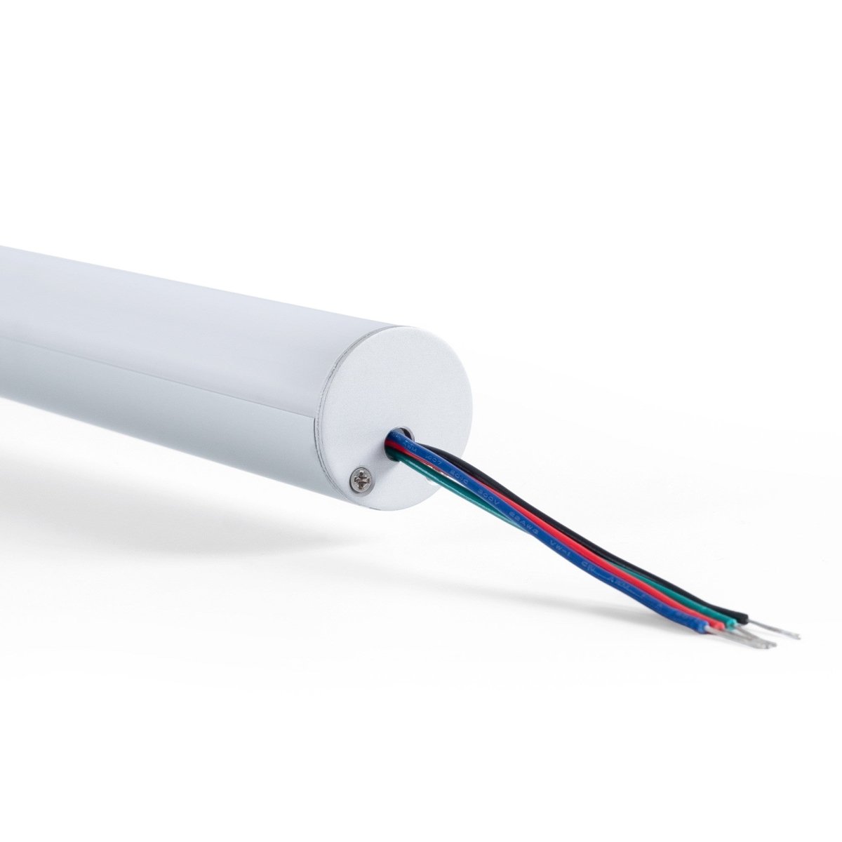 Perfil de aluminio para tira LED ≤ 13mm - Superficie - ø 28mm - 2 metros - Barcelona Led-
