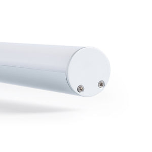 Perfil de aluminio para tira LED ≤ 13mm - Superficie - ø 28mm - 2 metros (15)