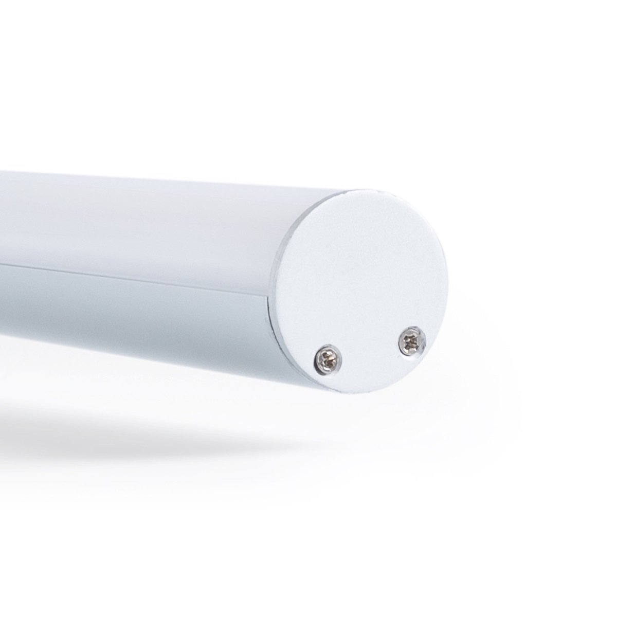 Perfil de aluminio para tira LED ≤ 13mm - Superficie - ø 28mm - 2 metros - Barcelona Led-