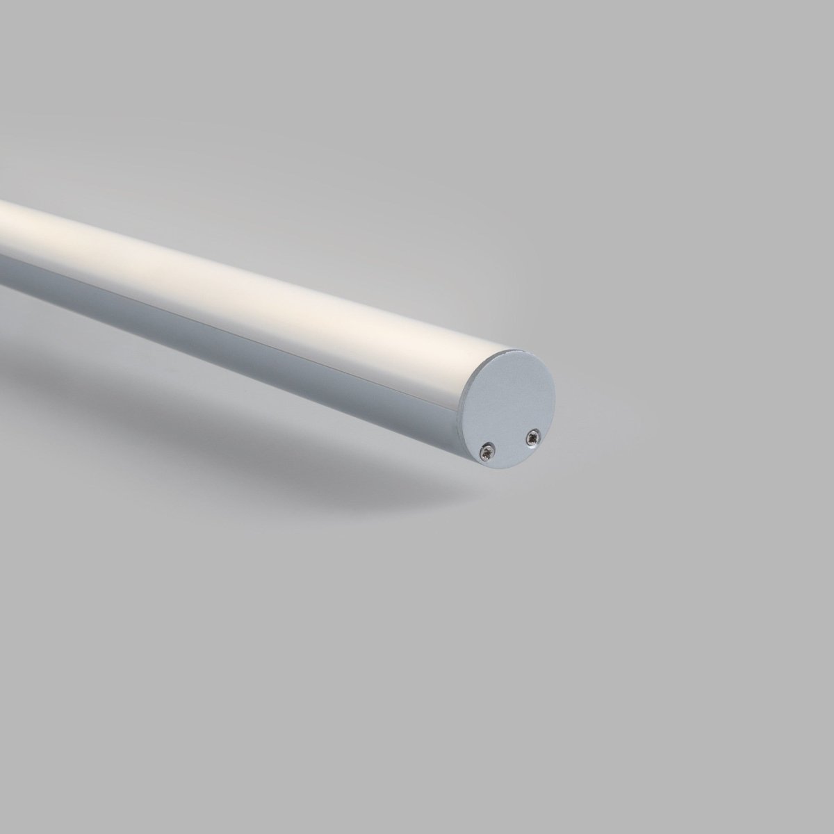 Perfil de aluminio para tira LED ≤ 13mm - Superficie - ø 28mm - 2 metros - Barcelona Led-