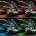 COB RGB Smart LED Strip - 24V DC - Side emission - 12W/m - 10mm - IP20 - 5 metres roll 4