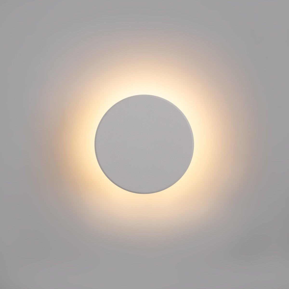 Aplique de pared circular "Eclipse" 9W - CCT - IP65 - Barcelona Led-Decoración