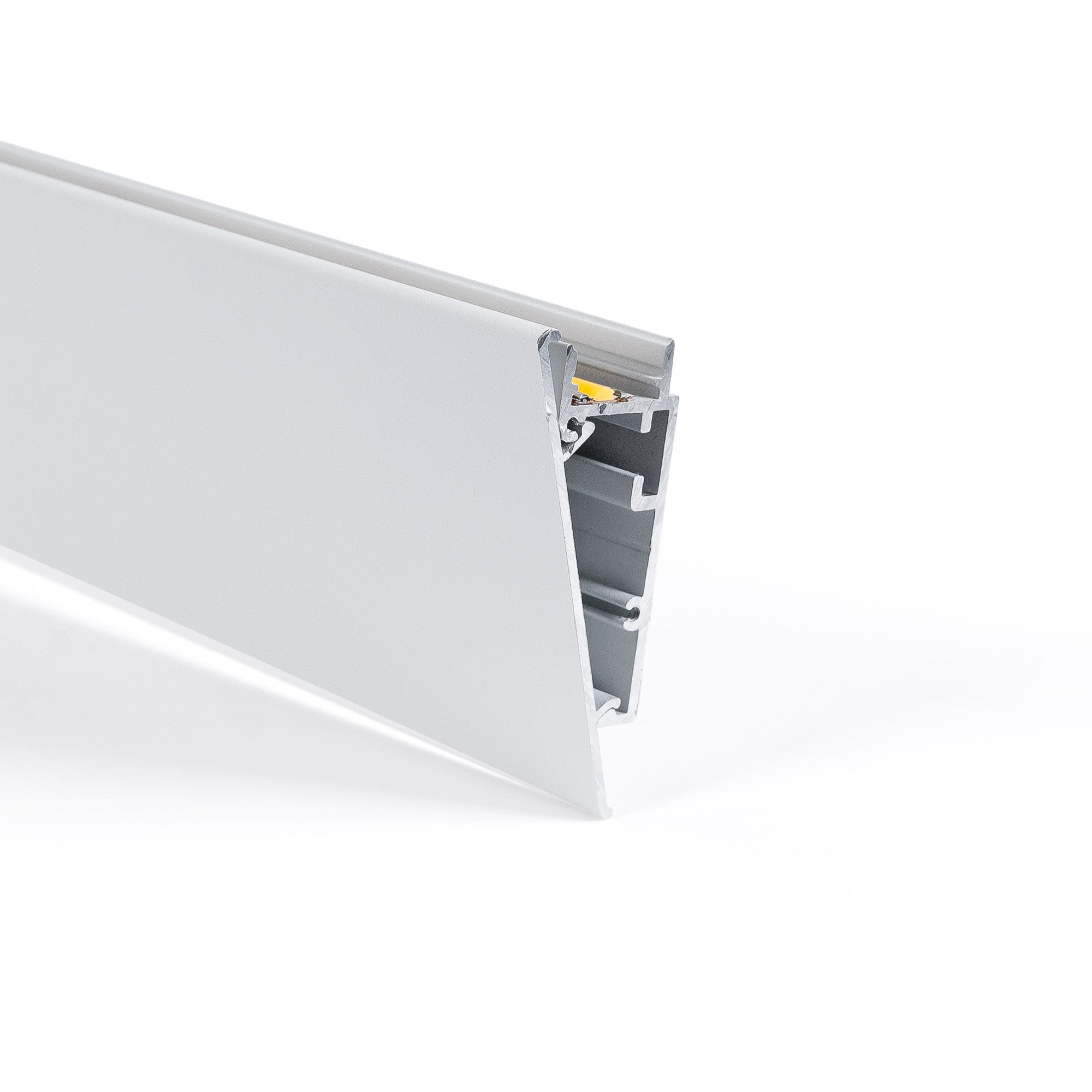 Perfil de aluminio superficie - Tira LED ≤ 12mm - 23.5x57.8mm - 2 metros (1)