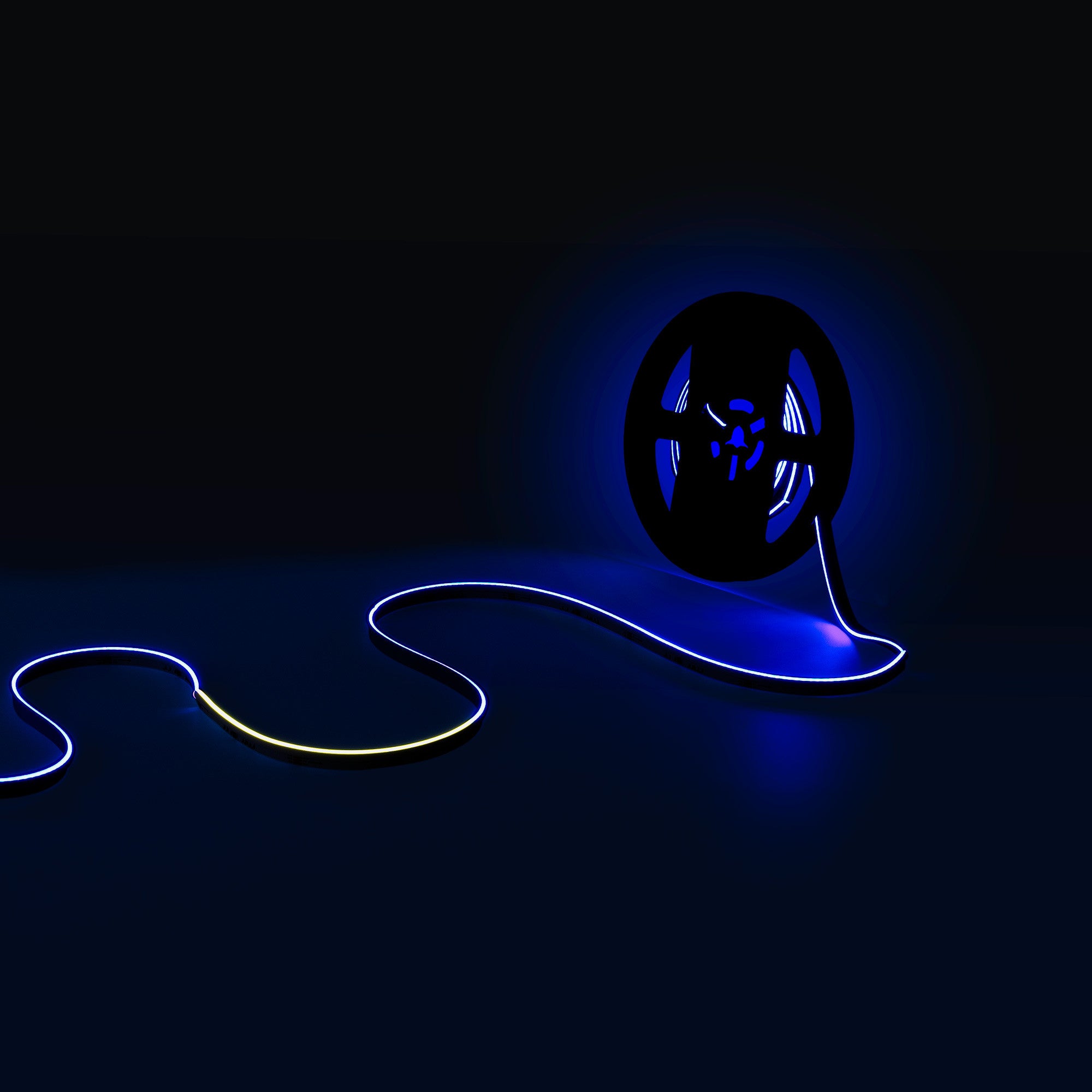 Tira LED inteligente RGB COB 24V DC - Emisión lateral - 12W/m - 10mm - IP20 - Rollo de 5 metros (4)