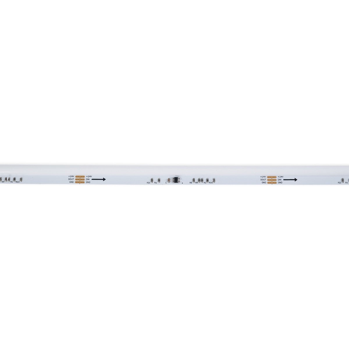 Tira LED inteligente RGB COB 24V DC - Emisión lateral - 12W/m - 10mm - IP20 - Rollo de 5 metros - Barcelona Led-