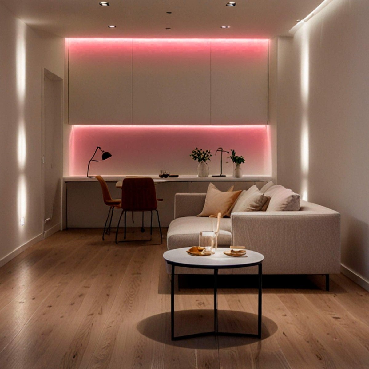 Tira LED COB 24V DC RGB - Emisión lateral - 12W/m - 10mm - IP20 - Corte c/ 5cm - Rollo de 5 metros - Barcelona Led-
