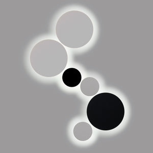 Aplique de pared circular "Eclipse" 18W - CCT - IP65 (40)