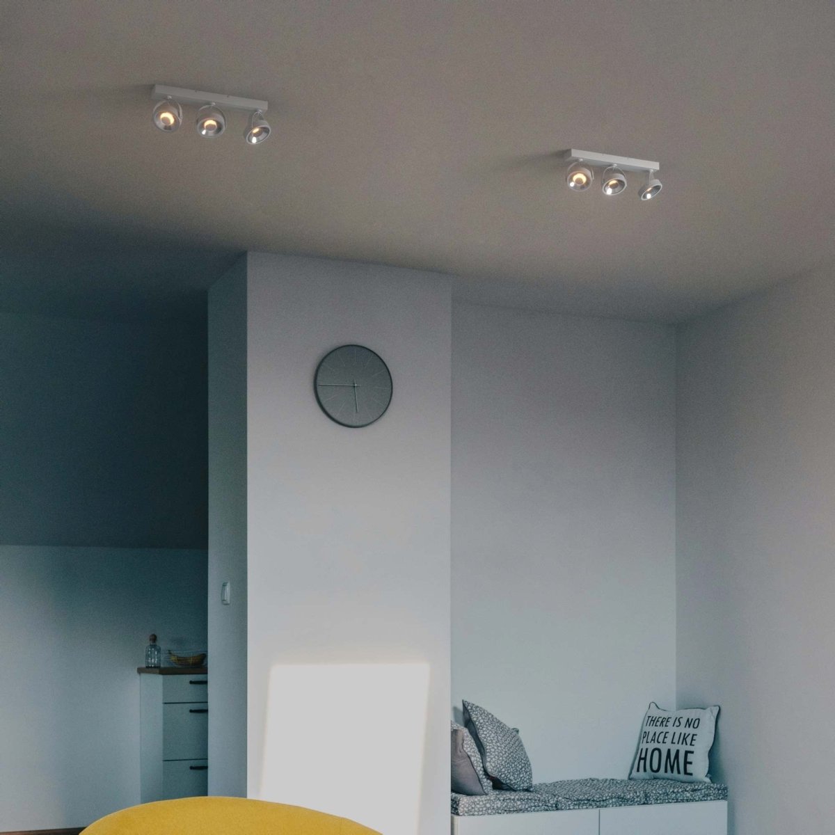 Foco de techo triple orientable "IRIS" + 3 bombillas AR111 GU10 - Barcelona Led-Decoración