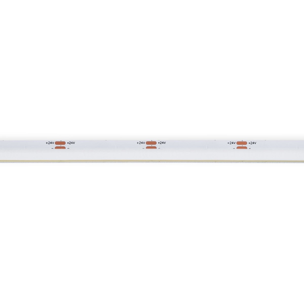 Tira LED COB 24V DC monocolor - Emisión lateral - 9W/m - 8mm - IP20 - Corte c/ 3cm - Rollo de 5 metros - Barcelona Led-