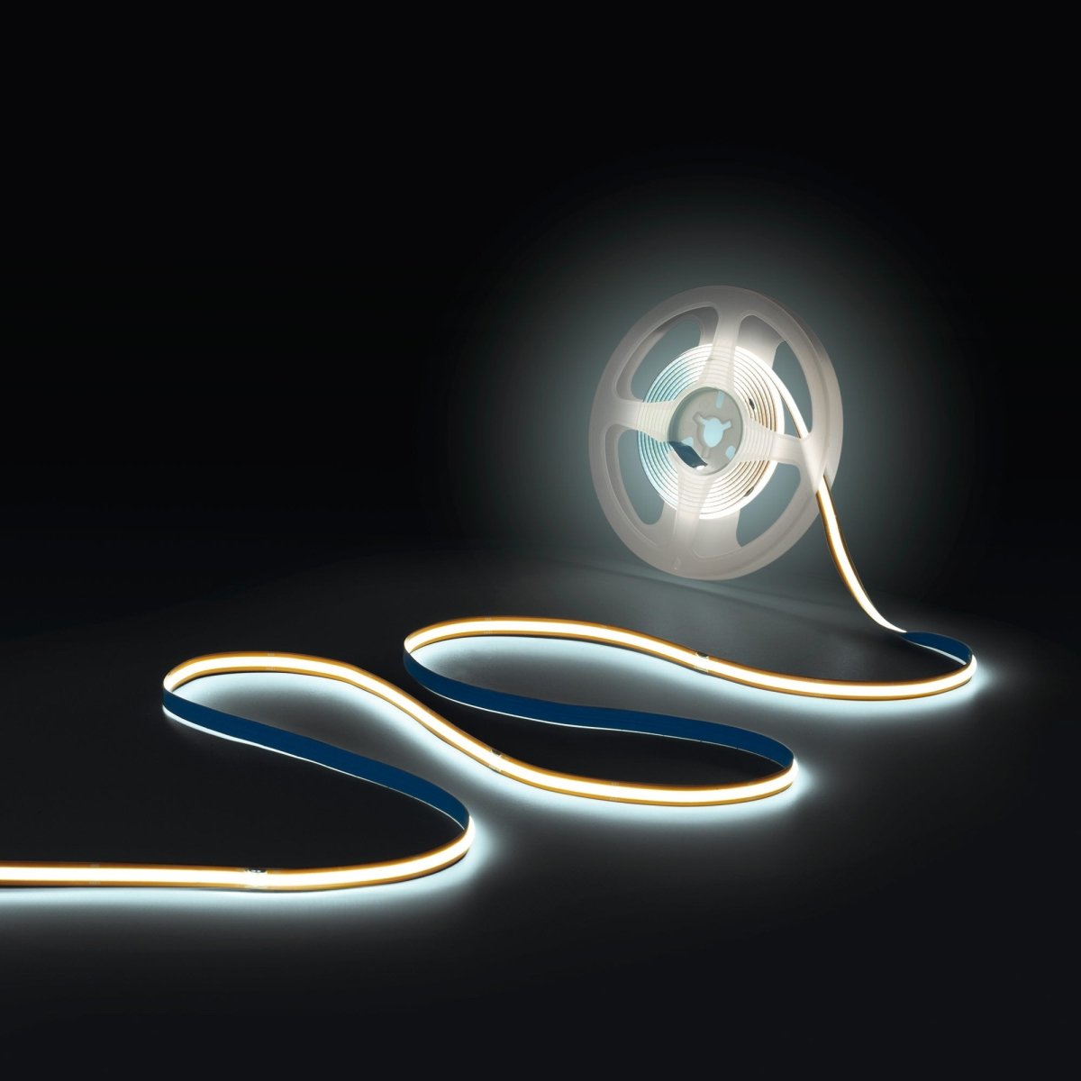 Tira LED COB 24V DC -Monocolor - FREE CUT - 11W/m - 8mm - IP20 - Rollo de 5 metros - Barcelona Led-