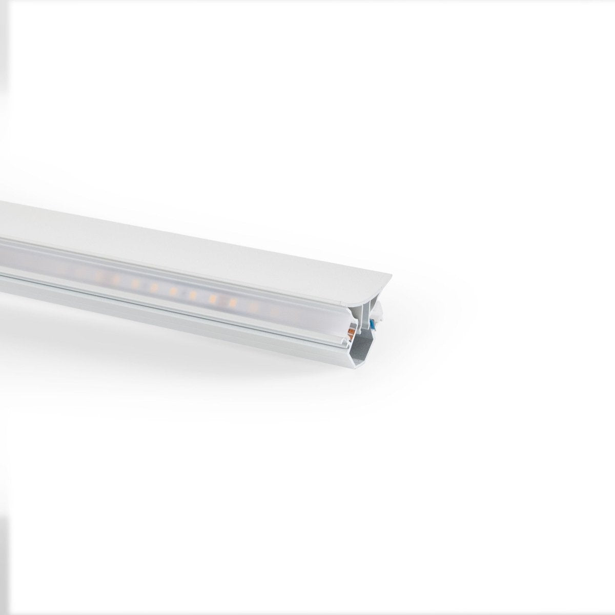 Perfil de aluminio para esquinas - Tira LED doble - 38.7x39mm - 2 metros - Barcelona Led-