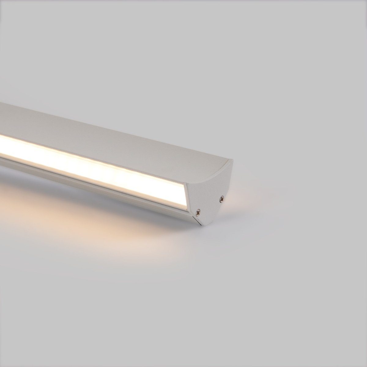 Perfil de aluminio para esquinas - Tira LED doble - 38.7x39mm - 2 metros - Barcelona Led-