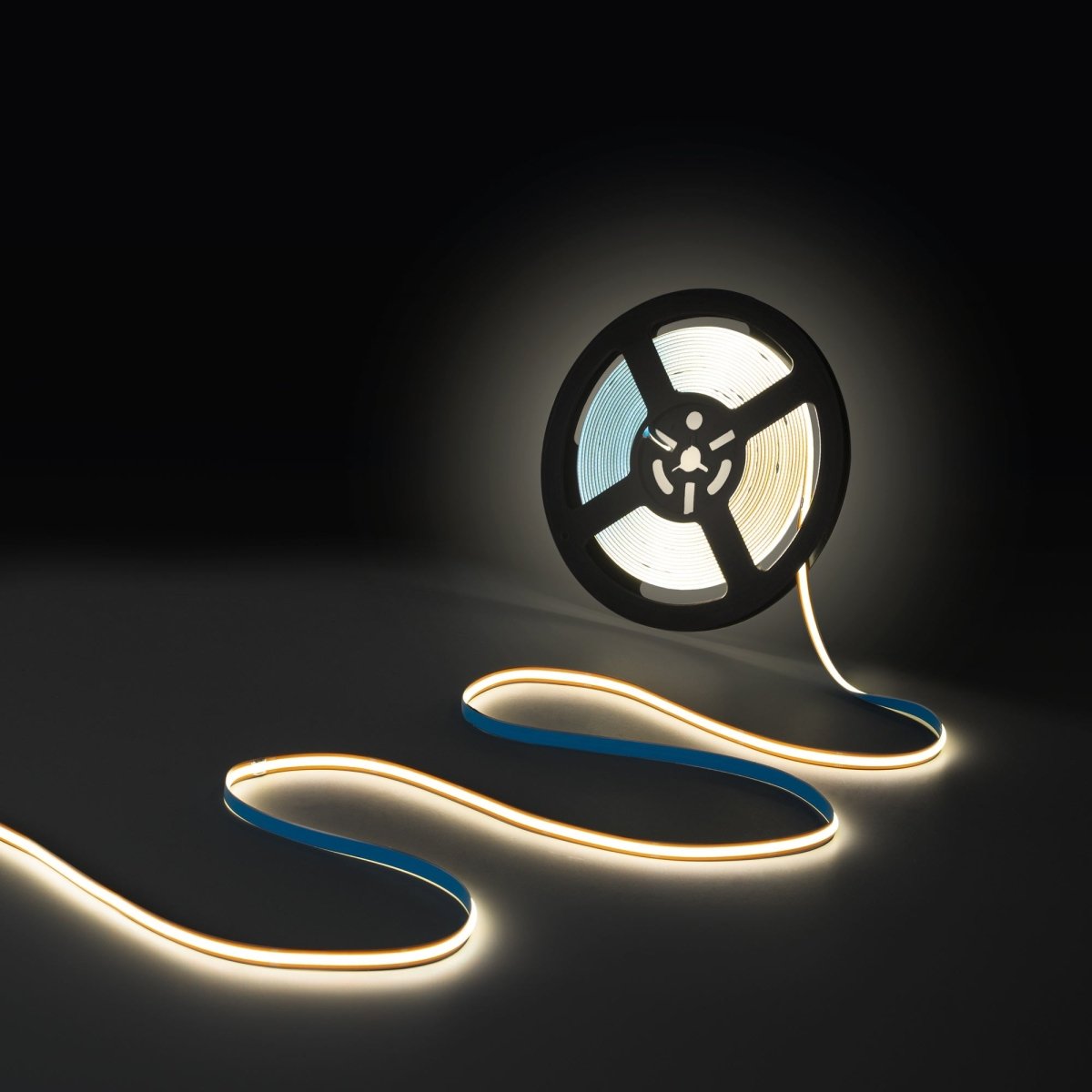 Tira LED COB 24V DC -Monocolor - FREE CUT - 11W/m - 8mm - IP20 - Rollo de 10 metros - Barcelona Led-