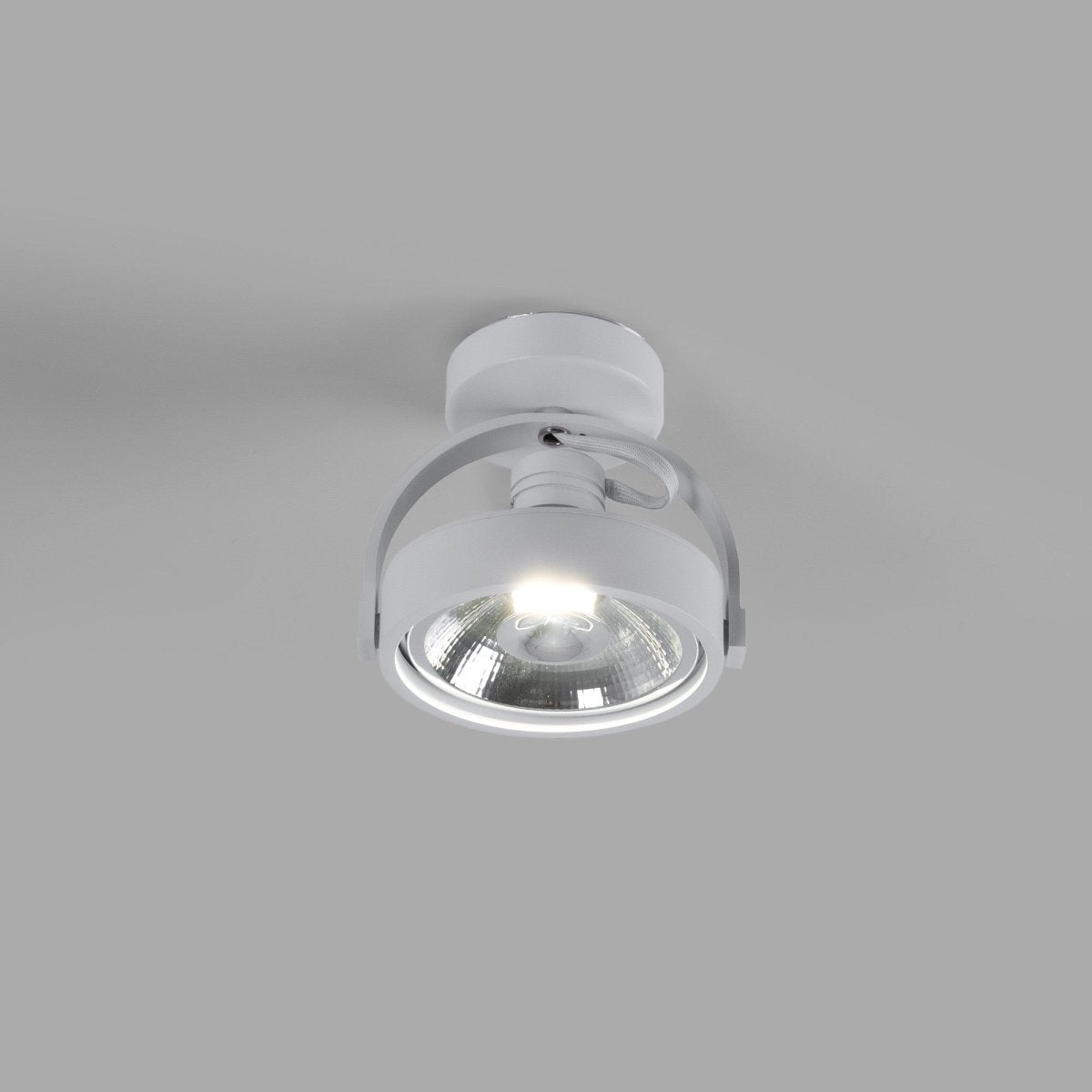 Foco de techo orientable "IRIS" + Bombilla AR111 GU10 - Barcelona Led-Decoración