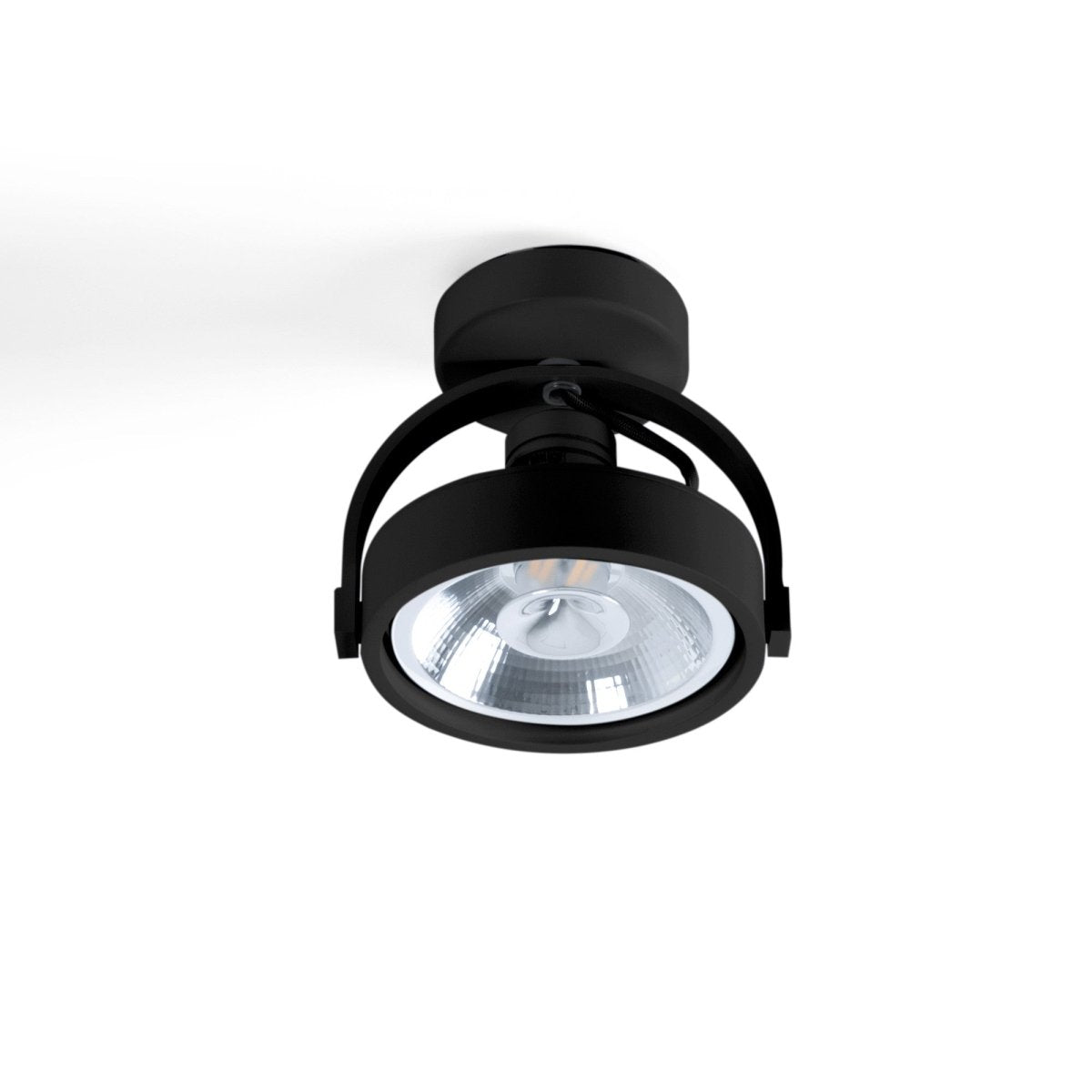 Foco de techo orientable "IRIS" + Bombilla AR111 GU10 - Barcelona Led-Decoración
