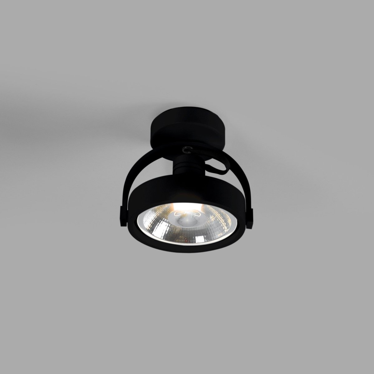 Foco de techo orientable "IRIS" + Bombilla AR111 GU10 - Barcelona Led-Decoración