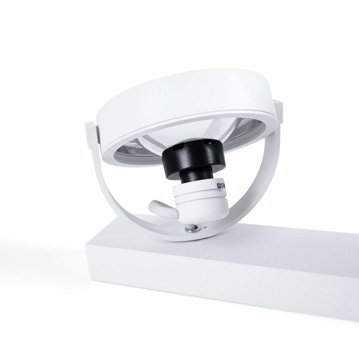 Foco de techo doble orientable "IRIS" + 2 bombillas AR111 GU10 - Barcelona Led-Decoración