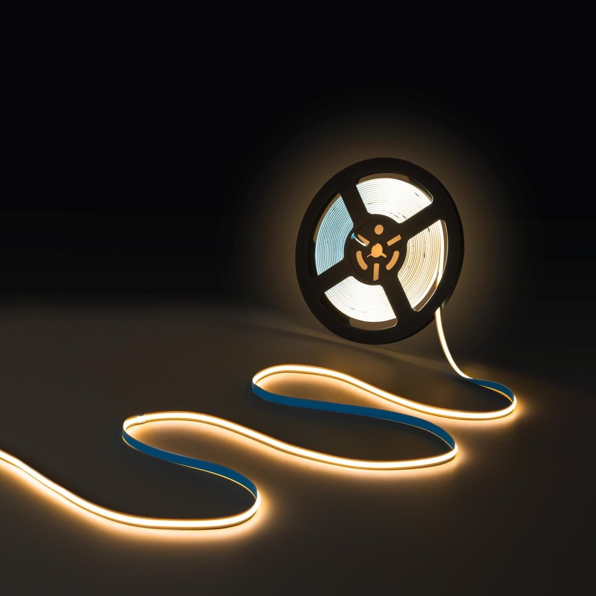Tira LED COB 24V DC -Monocolor - FREE CUT - 11W/m - 8mm - IP20 - Rollo de 10 metros - Barcelona Led-