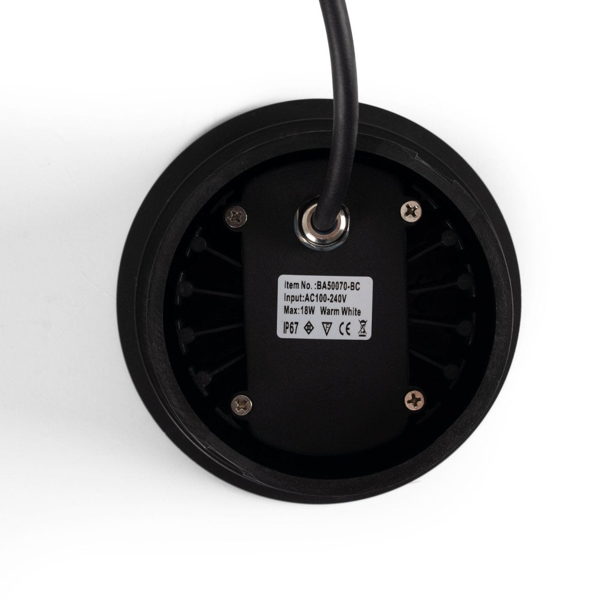 Baliza LED exterior suelo 18W - 100-240V - IP67 - Ø15cm - 30º - Barcelona Led-