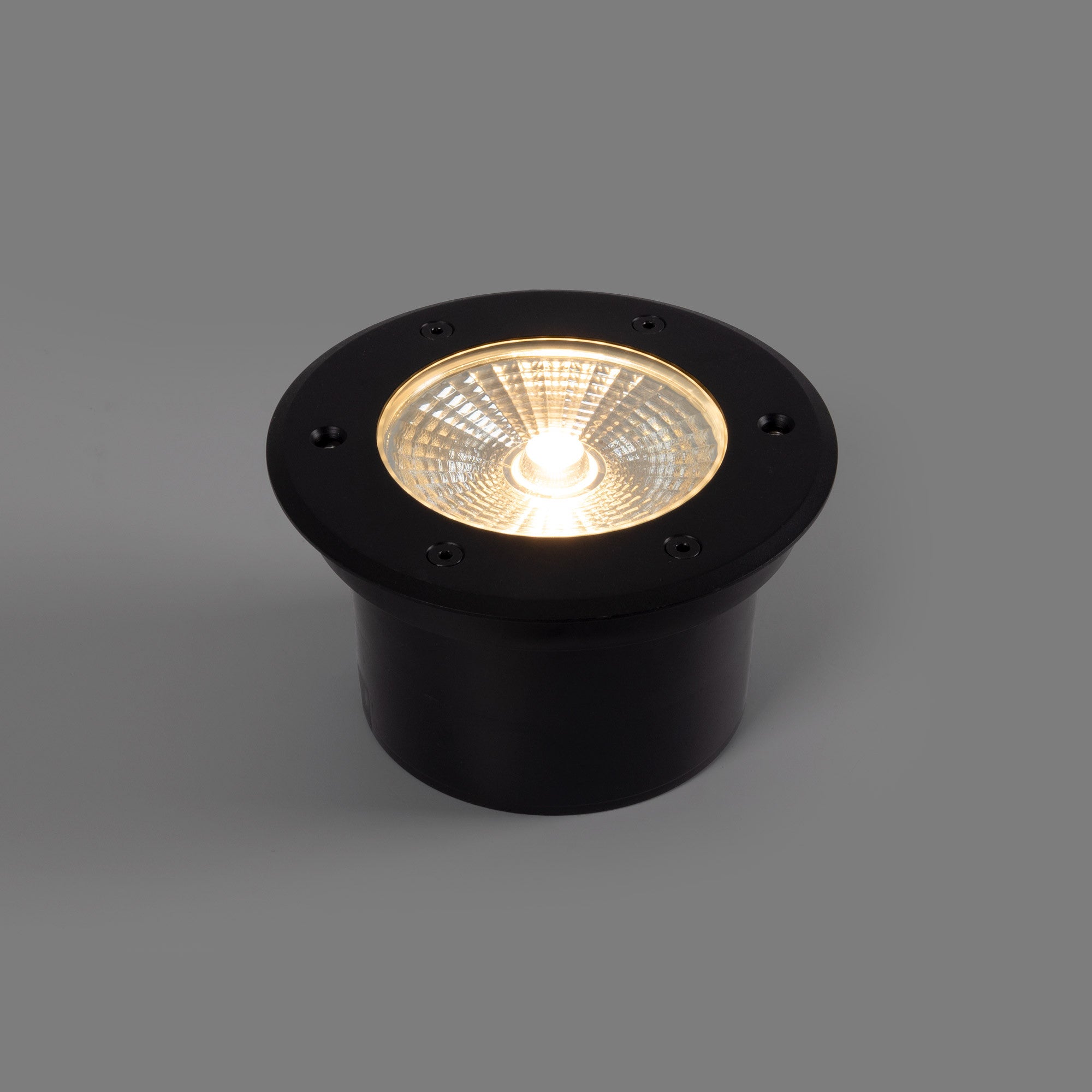 Baliza LED exterior suelo 18W RGB - 12V DC - IP67 - Ø15cm -30º (24)