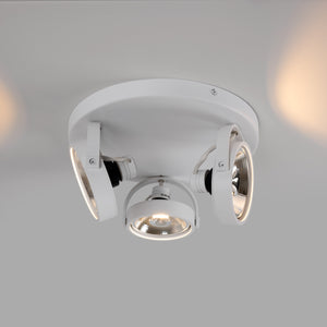 Aplique de techo triple orientable "IRIS 3" + 3 bombillas AR111 (18)