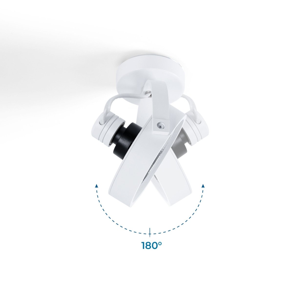 Foco de techo orientable "IRIS" - 1 x AR111 GU10 - Barcelona Led-Decoración