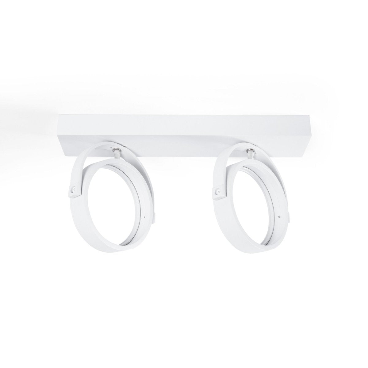 Foco de techo doble orientable "IRIS" - 2 x AR111 GU10 - Barcelona Led-Decoración