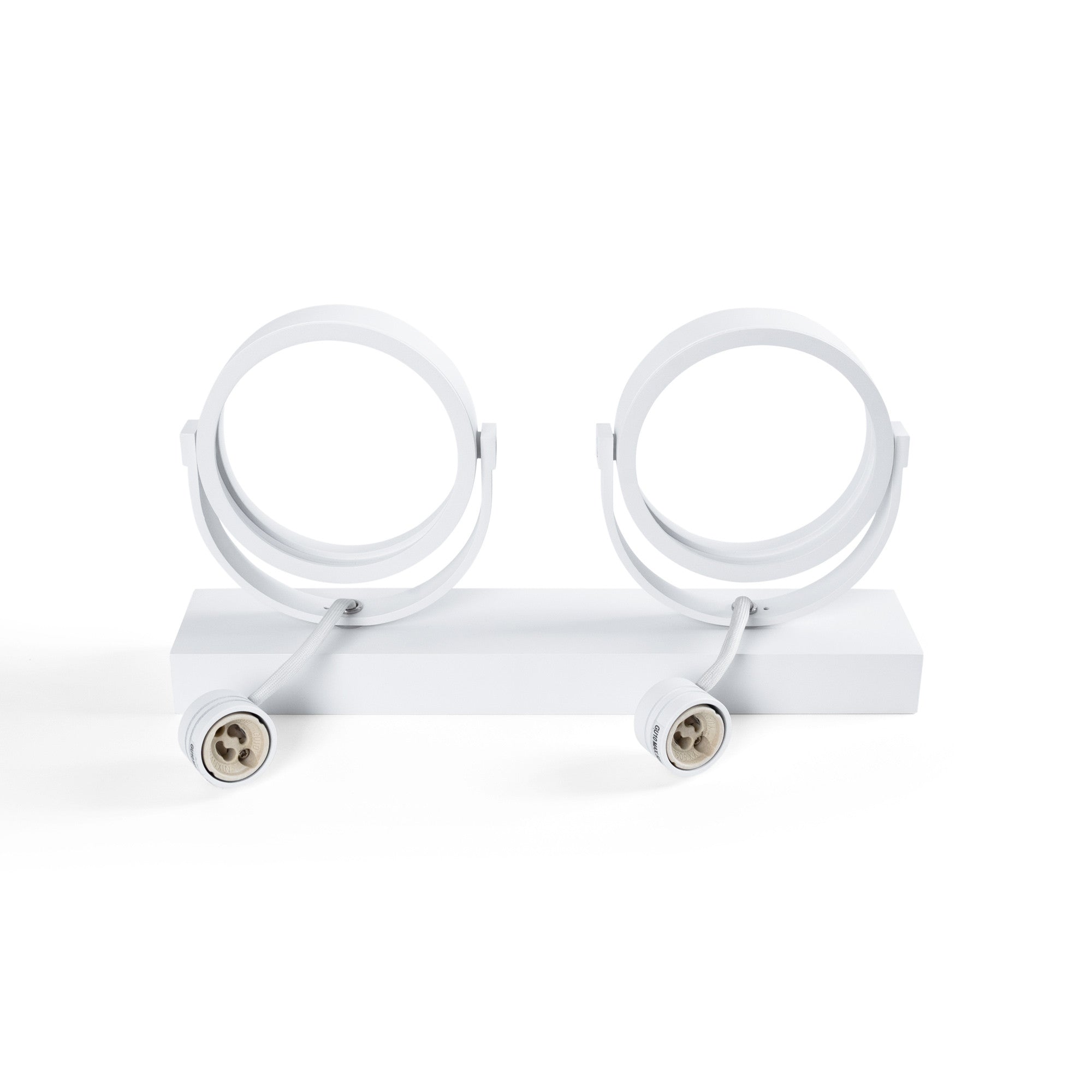 Foco de techo doble orientable "IRIS" - 2 x AR111 GU10 (8)