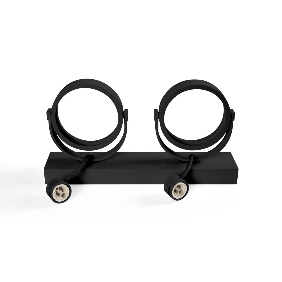 Foco de techo doble orientable "IRIS" - 2 x AR111 GU10 - Barcelona Led-Decoración