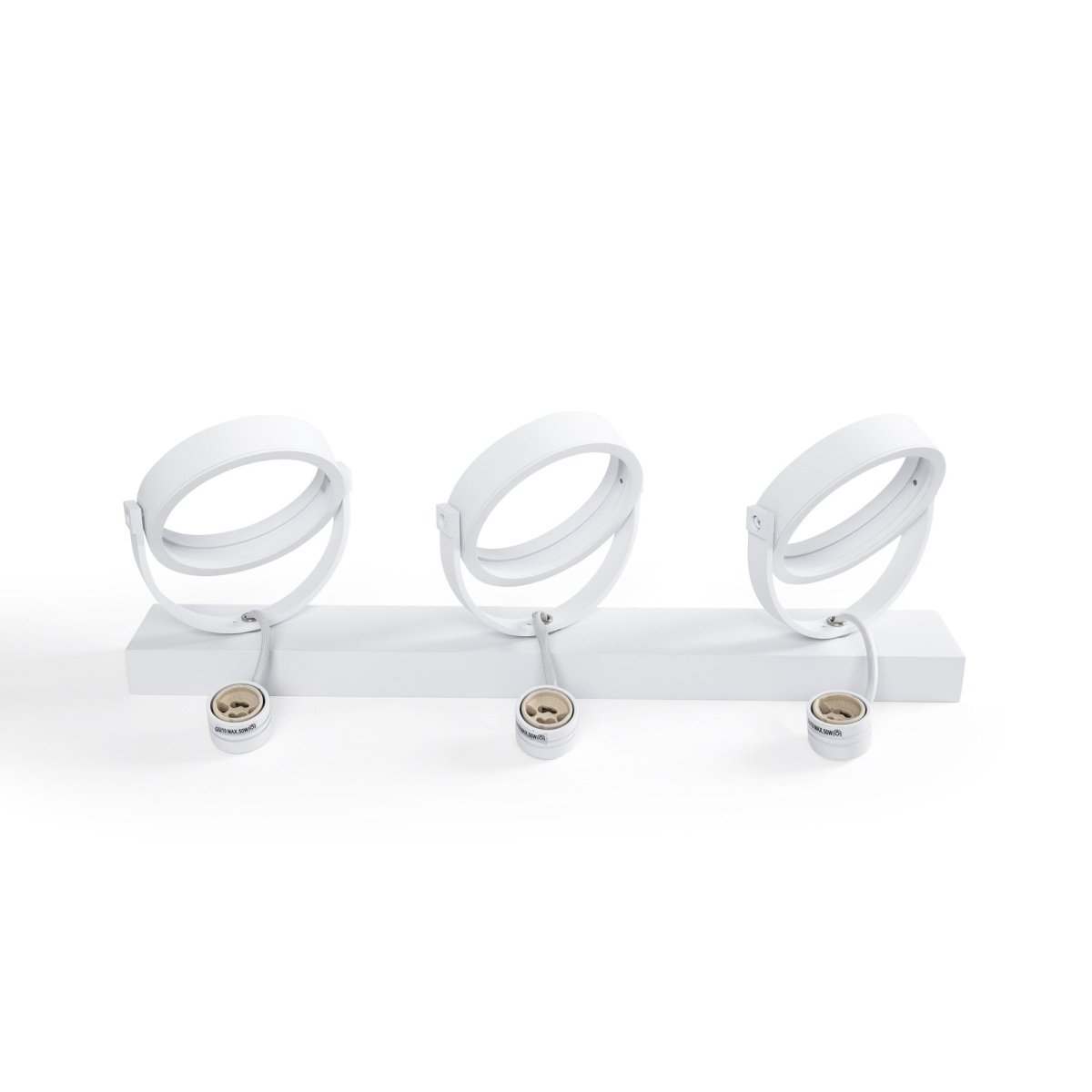 Foco de techo triple orientable "IRIS" - 3 x AR111 GU10 - Barcelona Led-Decoración
