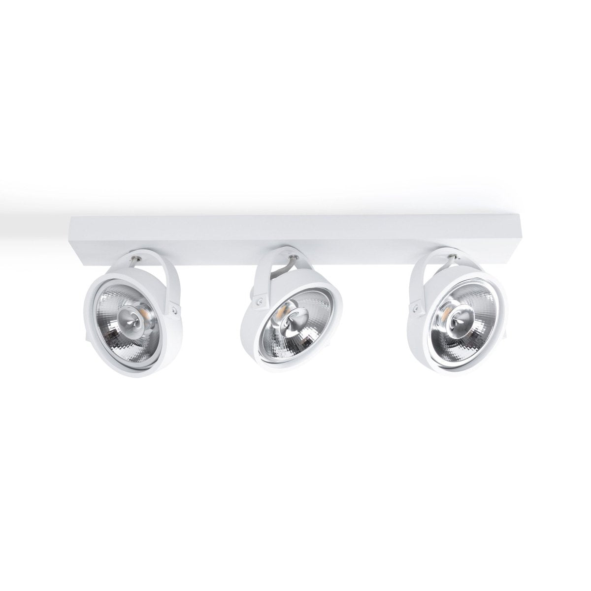 Foco de techo triple orientable "IRIS" - 3 x AR111 GU10 - Barcelona Led-Decoración