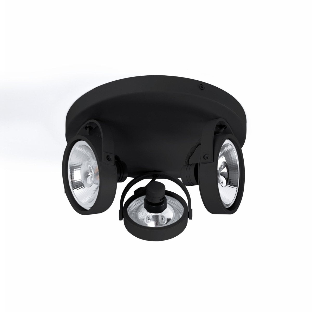 Aplique de techo triple orientable "IRIS 3" + 3 bombillas AR111 - Barcelona Led-Decoración