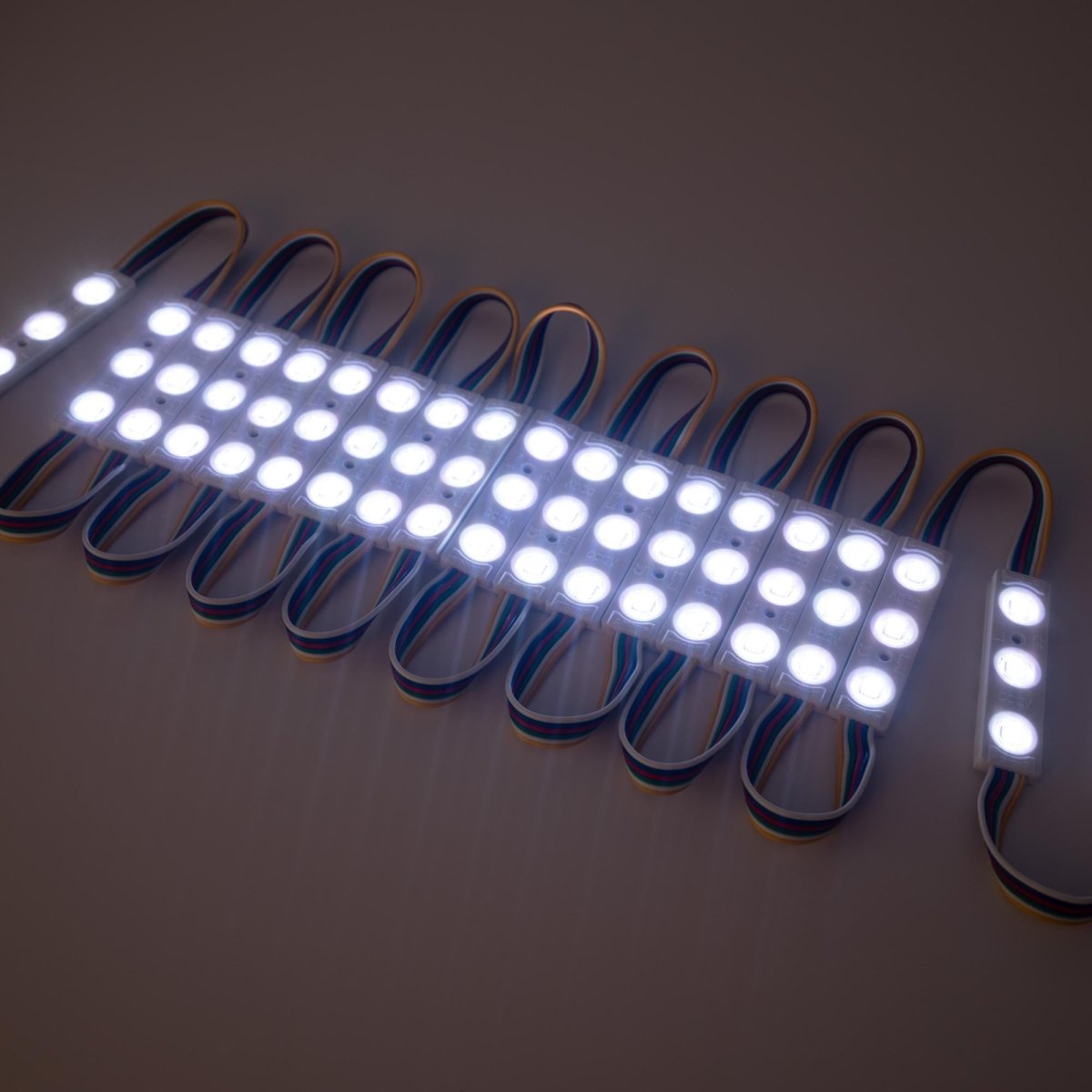 Módulos LED RGB + CCT para rótulos - 0.96W - 12V - IP65 - 120º - Barcelona Led-